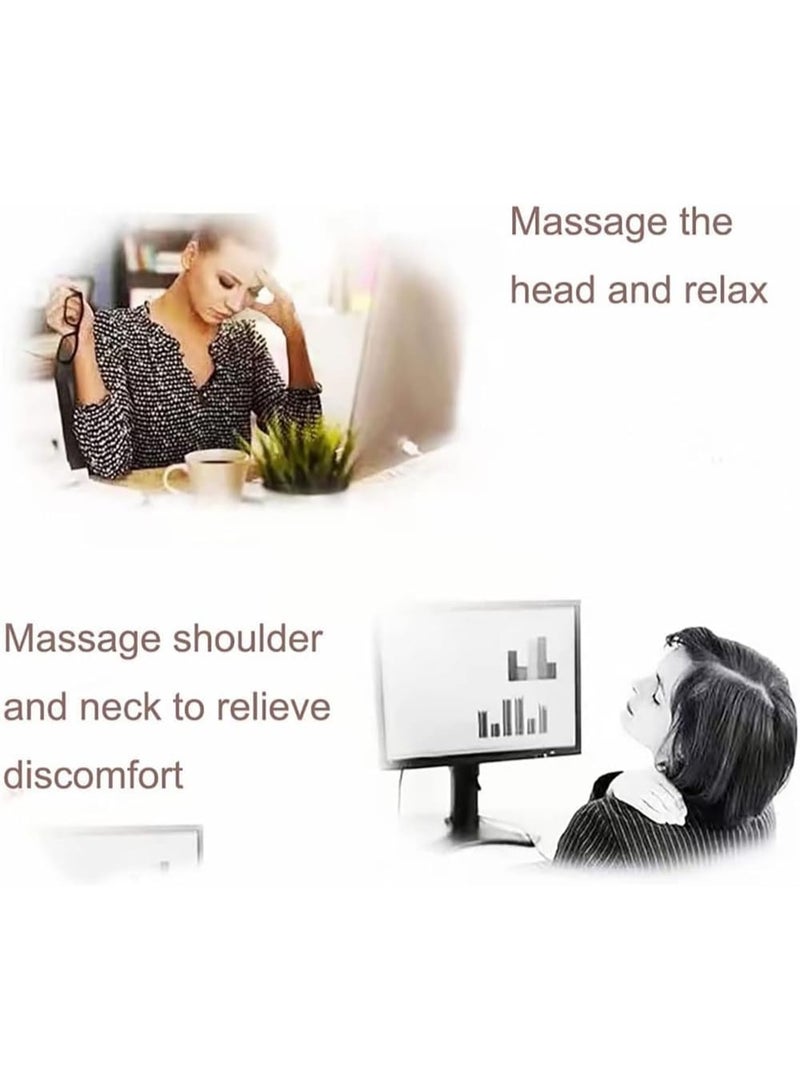 CLENEA Green Sandalwood Multifunctional Massage Comb, Head Massage Comb, Wooden Massage Comb, Gua Sha Scraping Scalp and Hair Massage, Scalp Stimulator, Facial Body Massager - Image 3